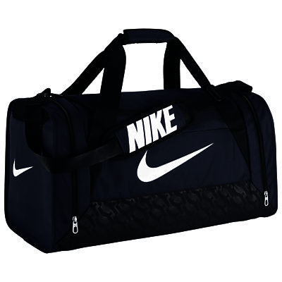 Nike Brasilia 6 Medium Duffle Bag, Navy/Black/White